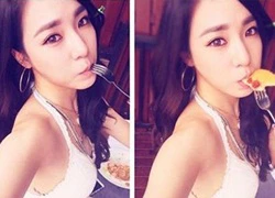 Tiffany (SNSD) gây xôn xao với hình xăm quyến rũ gần vị trí vòng 1