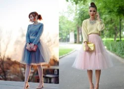 Tulle skirt, chiếc váy quyến rũ chưa khi nào lỗi mốt