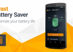 Ứng dụng Avast giúp tăng thời lượng pin Android lên 7 tiếng