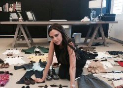 Victoria Beckham bán đấu giá váy hàng hiệu của Harper