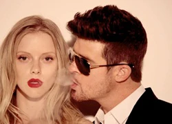 Vũ công &#8216;Blurred Lines&#8217; xuất hiện trong MV mới của bạn trai