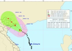 Vượt qua đảo Hải Nam, bão số 1 hướng vào vùng biển Quảng Ninh