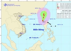 Ảnh hưởng bão số 2, sóng đánh cao 5 mét trên Biển Đông