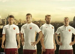 Áo sân khách Roma 15/16 in... bản đồ thành phố