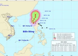 Bão LINFA đang giật cấp 11 trên vùng biển Philippines