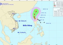 Bão LINFA mạnh cấp 9 tiến sát rìa Biển Đông