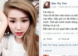 Bảo Thy bác bỏ thông tin nhà riêng bị cháy