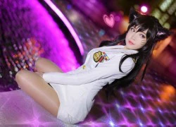 Bất ngờ với cosplay Ahri với khuôn mặt... búng ra sữa