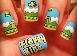 Các mẫu móng lấy cảm hứng từ Flappy Bird