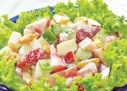 Cách làm salad hoa quả giảm cân đẹp da ngày hè