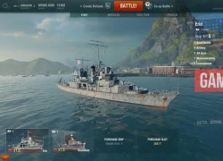 Cận cảnh World of Warships - Game hải chiến thú vị mới mở cửa rộng rãi