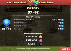 Clash of Clans - V.N.Champions đánh bại clan của thiếu gia Trung Quốc