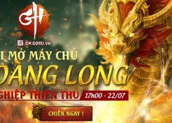 Cơ hội "xưng đế" với server mới Hoàng Long của Giang Hồ Võ Hiệp