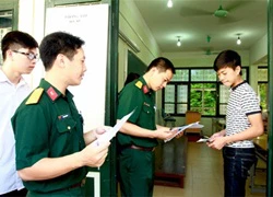 Công tác tuyển sinh quân sự năm 2015: Bảo đảm chất lượng và quyền lợi của thí sinh