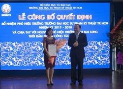 Đại học Sư phạm Kỹ thuật TPHCM có nữ Hiệu phó