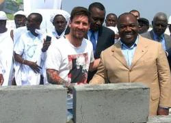 Gabon bác bỏ tin chi hàng triệu USD cho Messi 'đặt gạch'