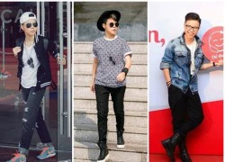 Gu thời trang đời thường của 3 nàng tomboy Vbiz