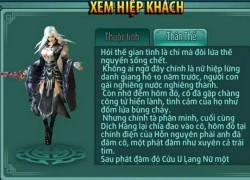 Hiệp Khách Mobile gây tò mò với hình ảnh Bạch Phát Ma Nữ