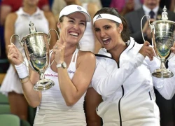 Hingis mất ngủ vẫn vô địch Wimbledon