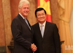 Hôm nay, cựu Tổng thống Mỹ Bill Clinton đến Hà Nội