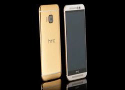 HTC One M9 mạ vàng 24K giá 56 triệu đồng