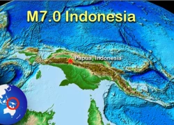 Indonesia: Động đất mạnh tại Papua