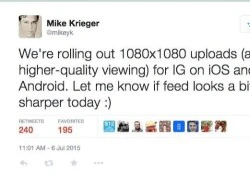 Instagram nâng chất lượng ảnh từ 640 lên 1.080 pixel
