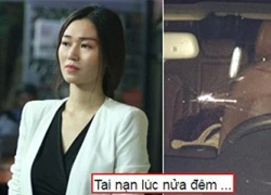 Khánh My bất ngờ bị tai nạn lúc nửa đêm