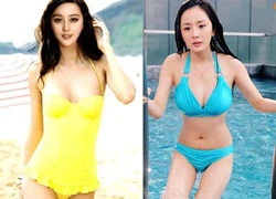 Khi mỹ nhân hàng đầu Hoa ngữ khoe dáng với bikini