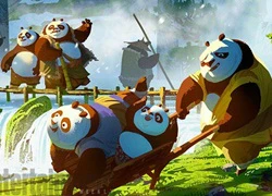 &#8216;Kungfu Panda 3&#8242; hé lộ bối cảnh đẹp như mơ