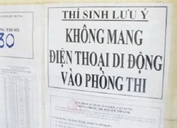 Lơ mơ quy chế, 4 thí sinh bị đình chỉ thi