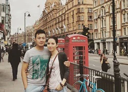 MC Anh Tuấn hạnh phúc cùng vợ đi du lịch London