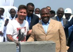 Messi làm ăn với con trai Tổng thống Gabon