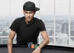 Neymar dự giải&#8230; poker