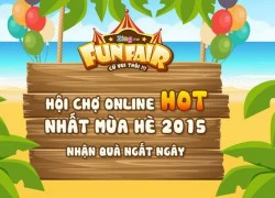 Nhận quà ngập mặt với hội chơ Zing Me Fun Fair