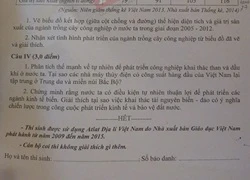 Những bất cập trong đề thi Địa lý THPT Quốc gia 2015