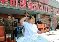 Ông Kim Jong-un xem không quân Triều Tiên trình diễn