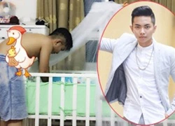 Phan Hiển trổ tài làm 'vú em' khi Khánh Thi đi vắng