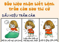 Những dấu hiệu cơ bản của hội chứng trầm cảm sau thi cử