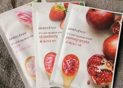 Review mặt nạ dưỡng da hoa quả Innisfree