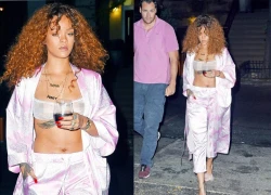 Rihanna chuộng phong cách khoe vòng một