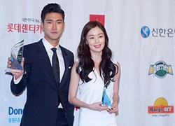 Siwon (Super Junior) đẹp trai ngời ngời bên Sunhwa (Secret)