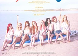 SNSD xinh tươi trong ảnh bìa đĩa đơn 'Party'