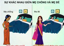 Sự khác biệt giữa mẹ chồng và mẹ đẻ