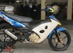 Suzuki FX125 sơn lại dàn áo của biker Sài Gòn