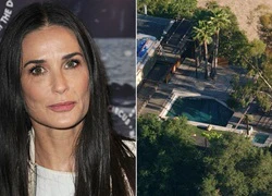 Tai nạn chết người trong bể bơi nhà Demi Moore