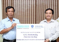 Tặng 500 triệu đồng cho học bổng Nguyễn Thái Bình