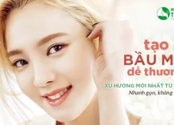 Tạo bầu mắt dễ thương cho cô nàng phá cách