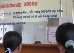 Tình trạng lạm dụng bản sao công chứng tăng mạnh