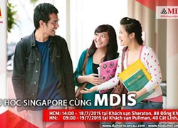 Tư vấn chọn ngành học tại Hội thảo MDIS, Singapore.